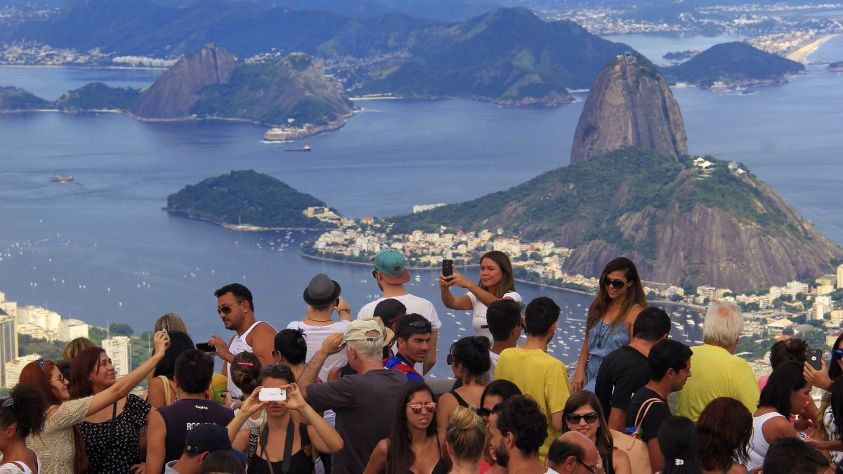 Turistas no Rio de Janeiro