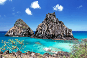 Paisagem em Fernando de Noronha - PE