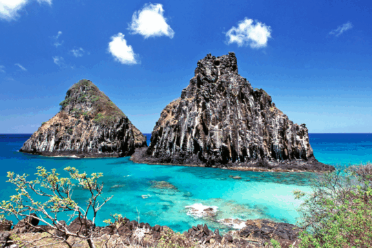 Paisagem em Fernando de Noronha - PE