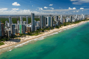 Praia de Boa Viagem em Recife - PE