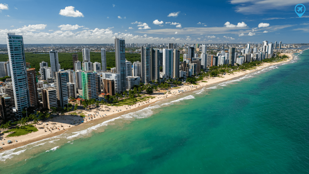 Praia de Boa Viagem em Recife - PE