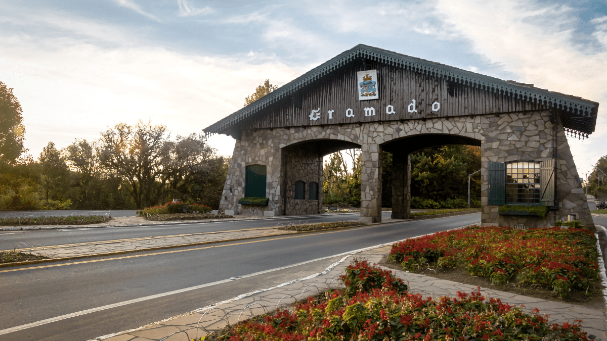 Entrada da cidade de Gramado - RS