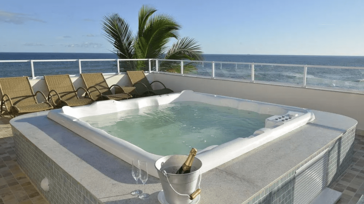 Jacuzzi em hotel em Salvador - Bahia