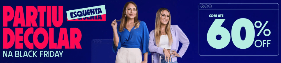 Banner do Esquenta Black Friday Decolar 2025