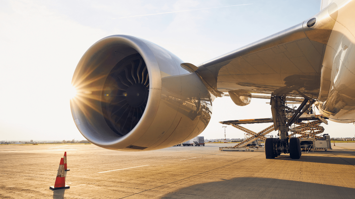 Turbina do avião