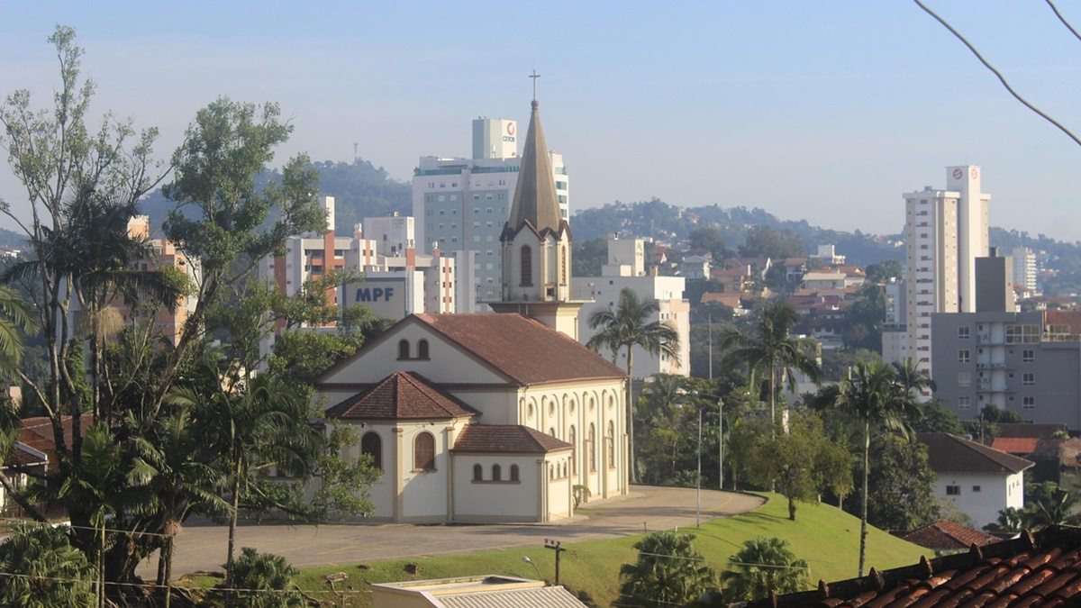 igreja em Blumenau