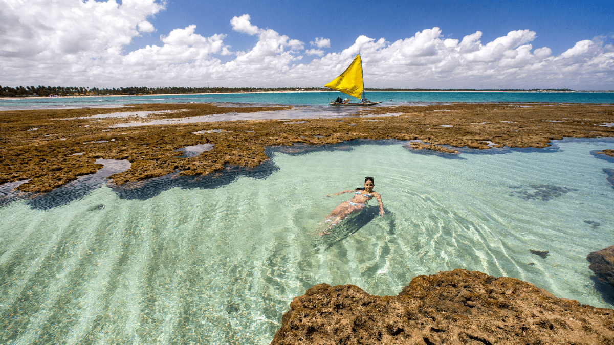 Piscina natural em Recife