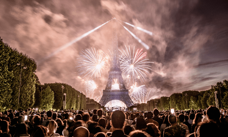 Réveillon em Paris - França