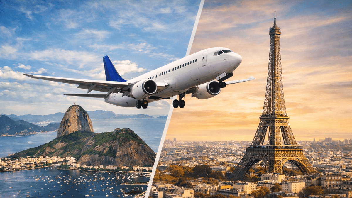 Rio de Janeiro e Paris