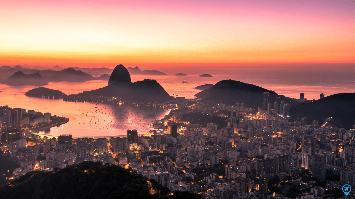 Rio de Janeiro ao entardecer