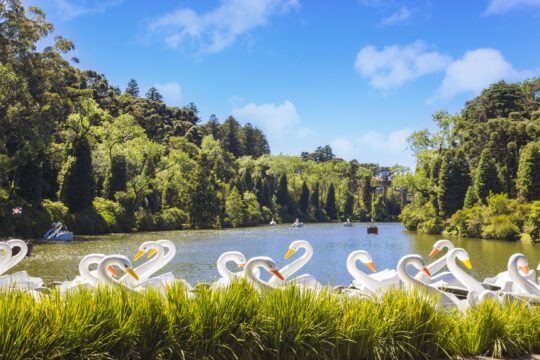 Lago no sul do Brasil