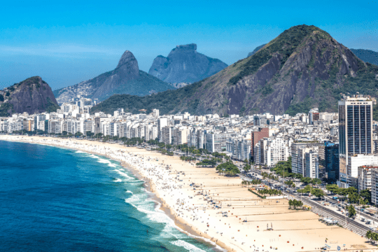 Vista aérea do Rio de Janeiro