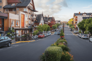 Centro da cidade de Gramado - RS