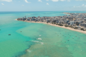 Cidade de Maceió vista de cima