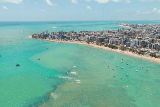 Cidade de Maceió vista de cima