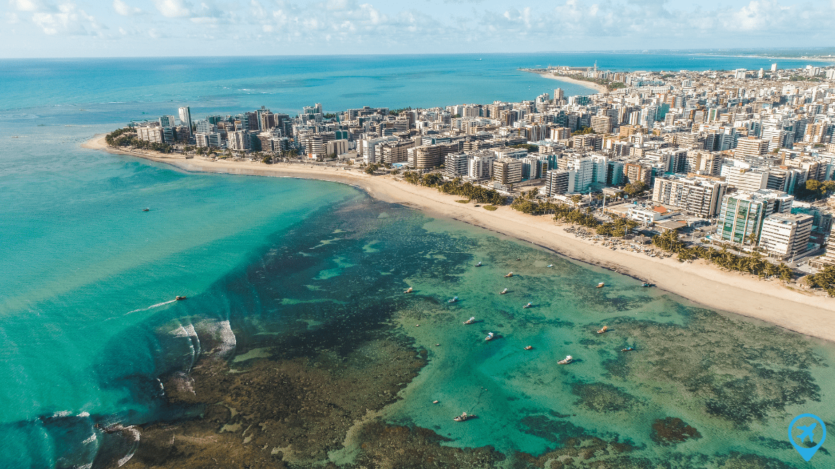Vista aérea de Maceió